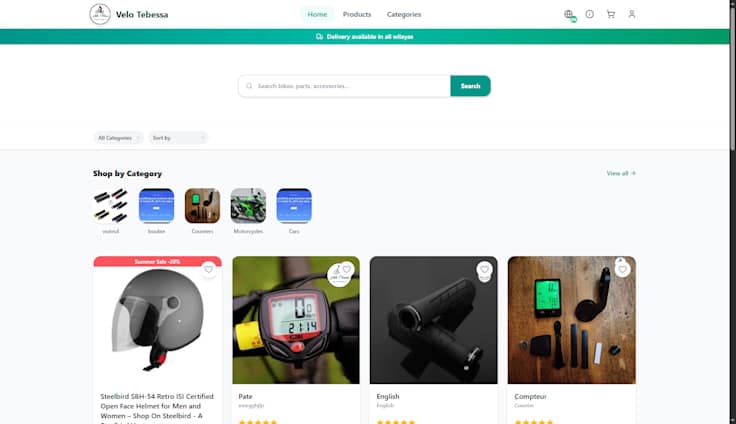 Online Store website designed and built by XWHY Studio
